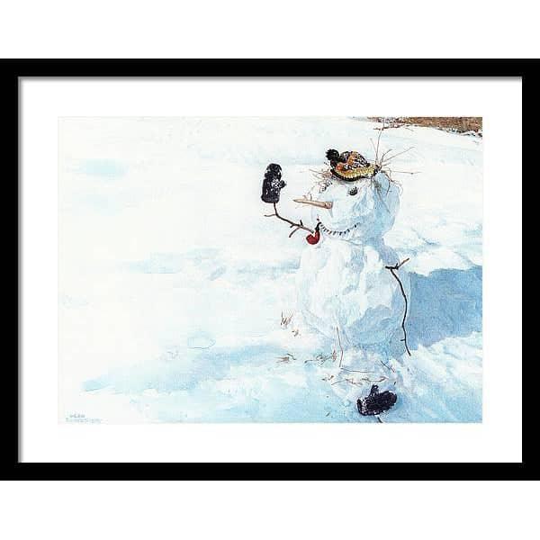 Season's Greetings - Framed Print | Artwork by Glen Loates