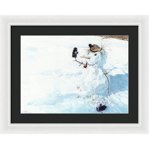 Season's Greetings - Framed Print | Artwork by Glen Loates