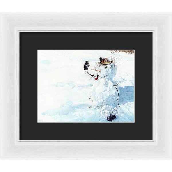 Season's Greetings - Framed Print | Artwork by Glen Loates