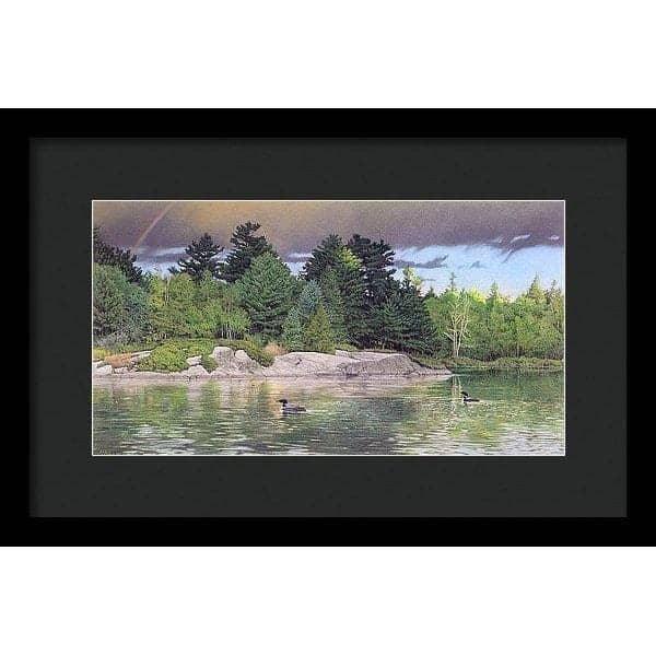 Storm's End - Framed Print | Artwork by Glen Loates