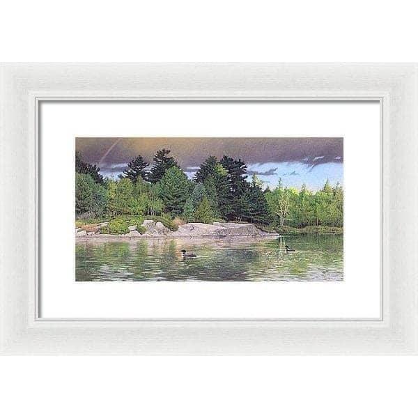 Storm's End - Framed Print | Artwork by Glen Loates