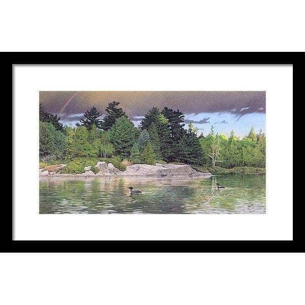 Storm's End - Framed Print | Artwork by Glen Loates