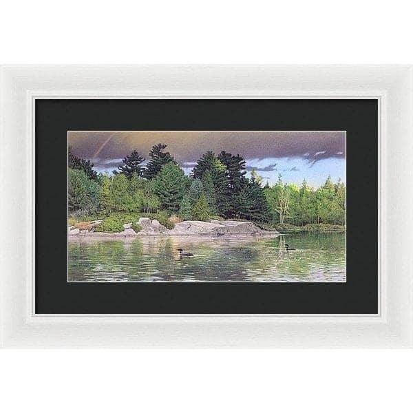 Storm's End - Framed Print | Artwork by Glen Loates