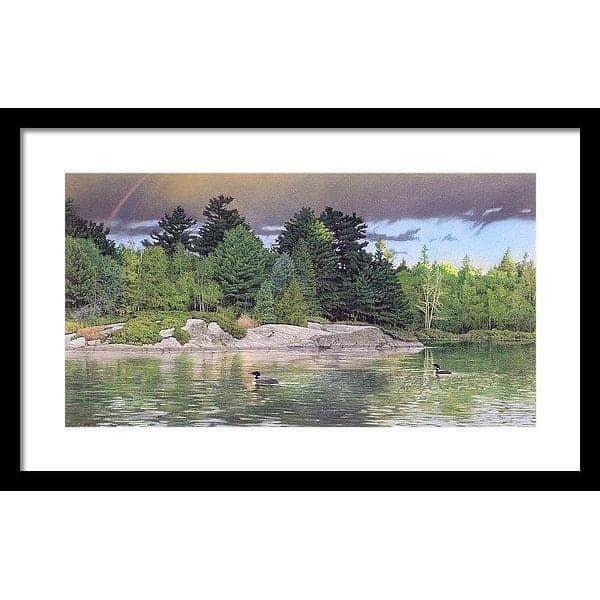 Storm's End - Framed Print | Artwork by Glen Loates