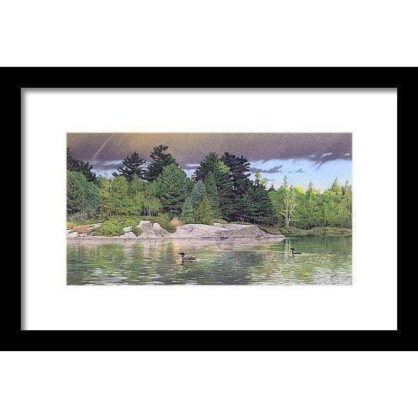 Storm's End - Framed Print | Artwork by Glen Loates