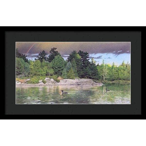 Storm's End - Framed Print | Artwork by Glen Loates
