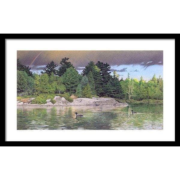Storm's End - Framed Print | Artwork by Glen Loates