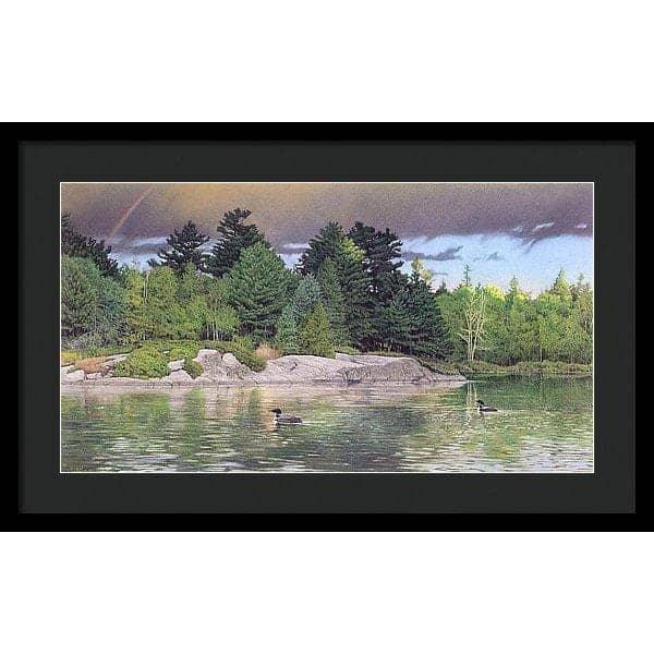 Storm's End - Framed Print | Artwork by Glen Loates