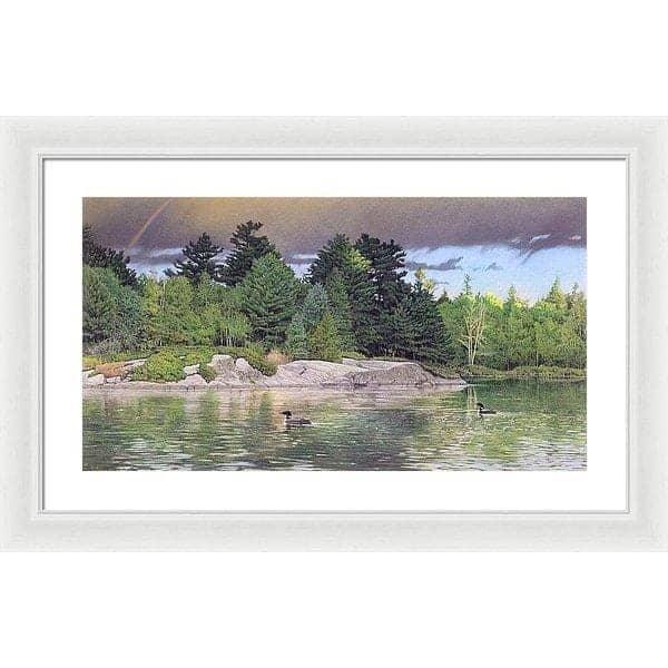 Storm's End - Framed Print | Artwork by Glen Loates