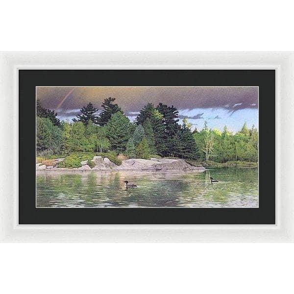 Storm's End - Framed Print | Artwork by Glen Loates