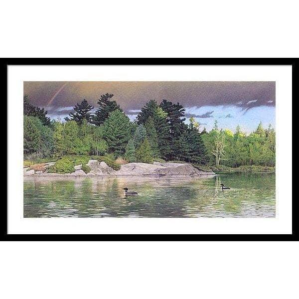 Storm's End - Framed Print | Artwork by Glen Loates