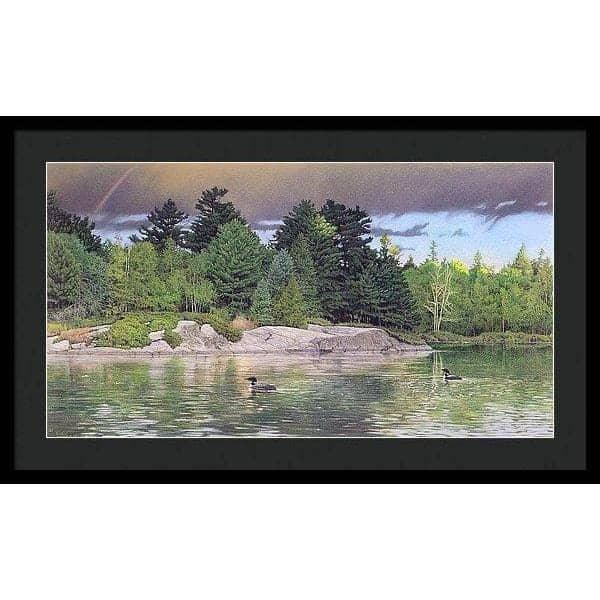 Storm's End - Framed Print | Artwork by Glen Loates