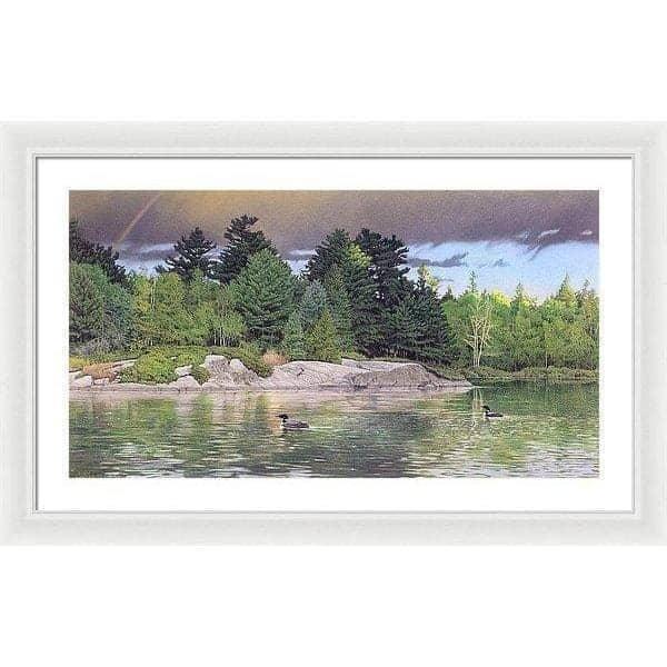 Storm's End - Framed Print | Artwork by Glen Loates