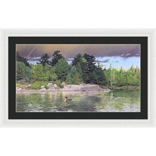 Storm's End - Framed Print | Artwork by Glen Loates