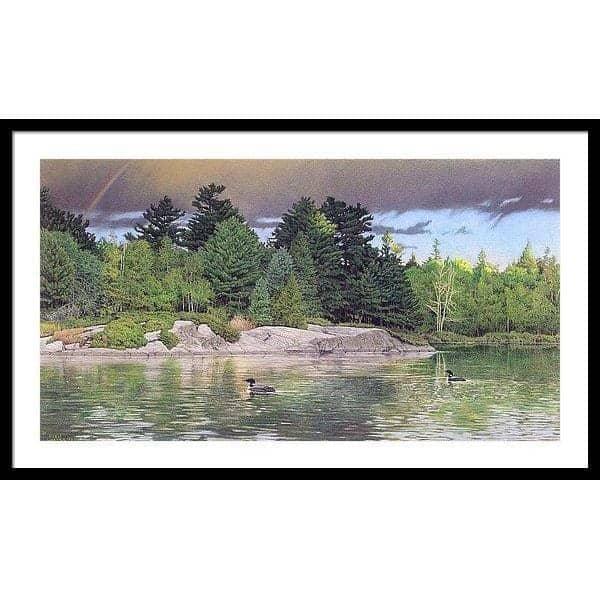 Storm's End - Framed Print | Artwork by Glen Loates