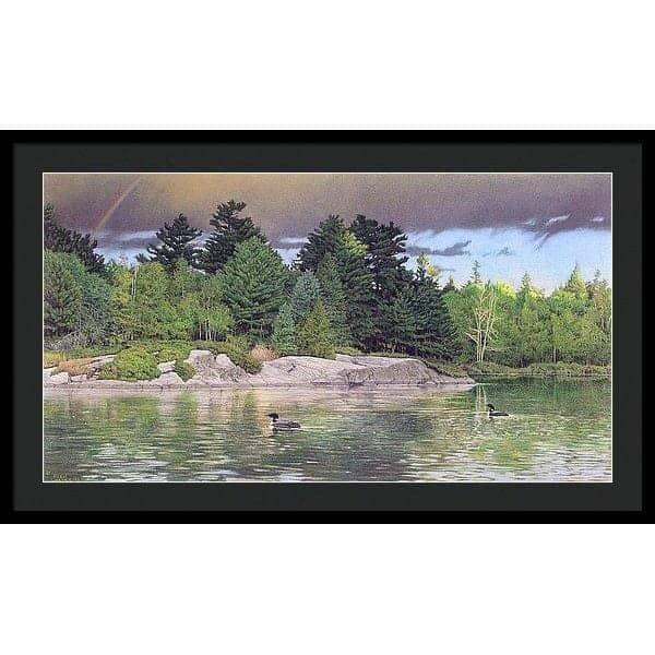 Storm's End - Framed Print | Artwork by Glen Loates