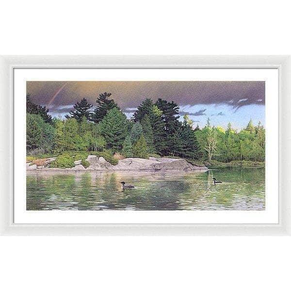 Storm's End - Framed Print | Artwork by Glen Loates