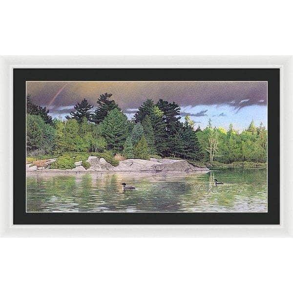 Storm's End - Framed Print | Artwork by Glen Loates
