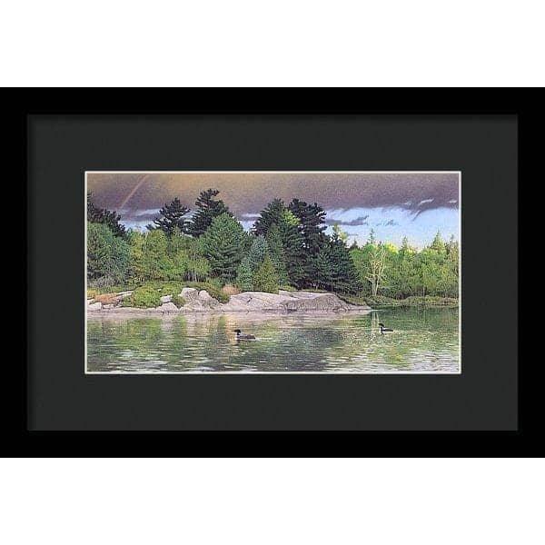 Storm's End - Framed Print | Artwork by Glen Loates