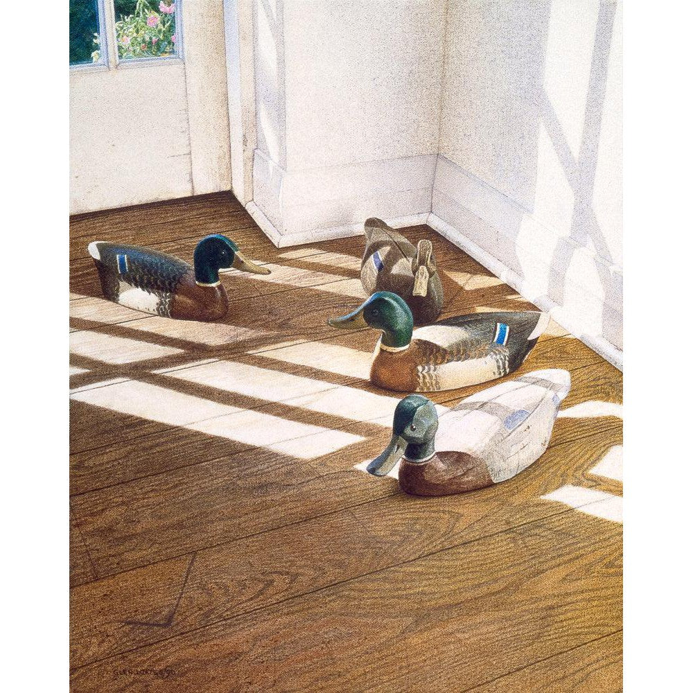 Wooden Pond - Canvas Print | Artwork by Glen Loates