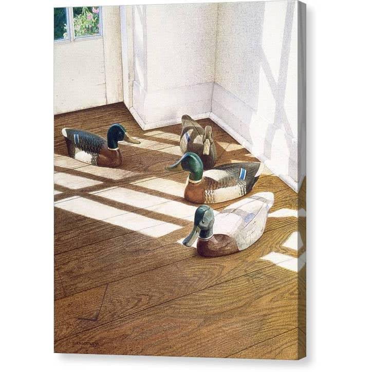 Wooden Pond - Canvas Print | Artwork by Glen Loates