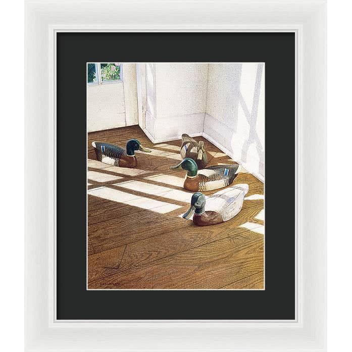 Wooden Pond - Framed Print | Artwork by Glen Loates