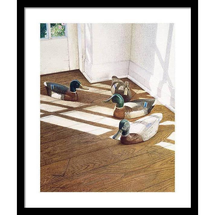 Wooden Pond - Framed Print | Artwork by Glen Loates