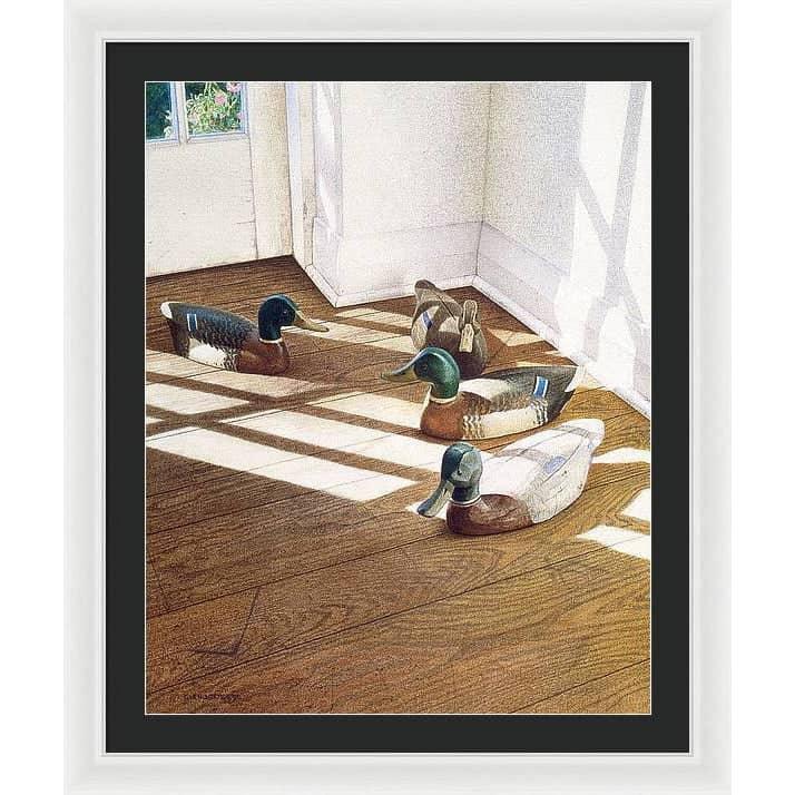 Wooden Pond - Framed Print | Artwork by Glen Loates