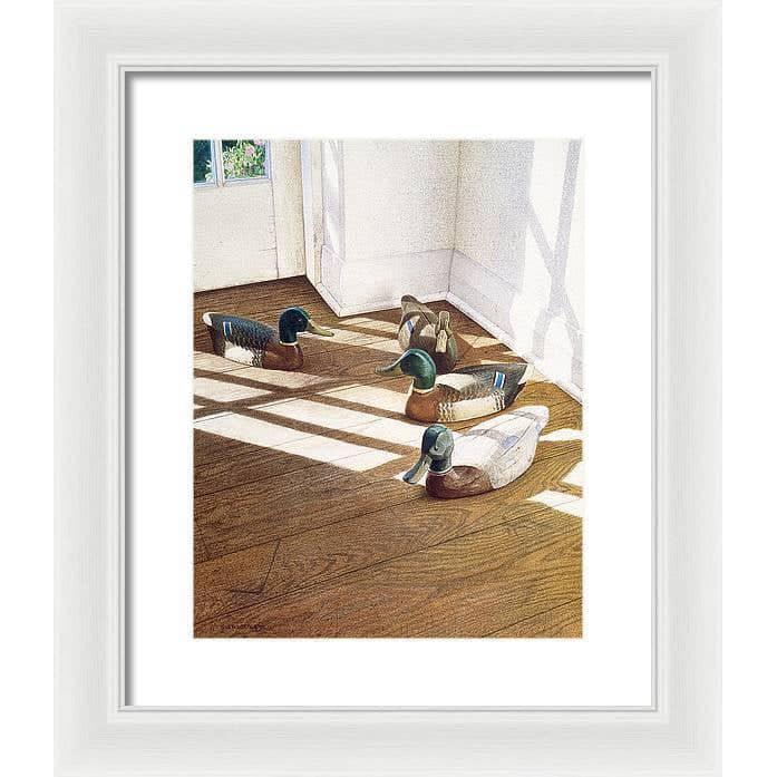 Wooden Pond - Framed Print | Artwork by Glen Loates