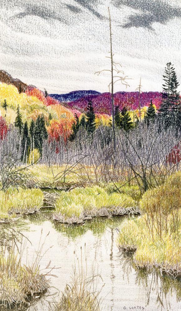 Autumn Magic - Canvas Print | Artwork by Glen Loates