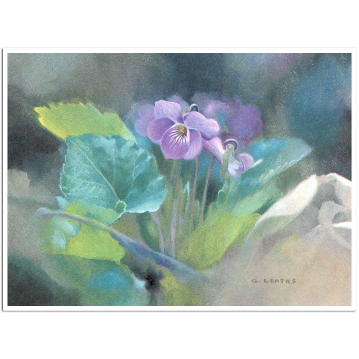 Violet - Art Print | Artwork by Glen Loates