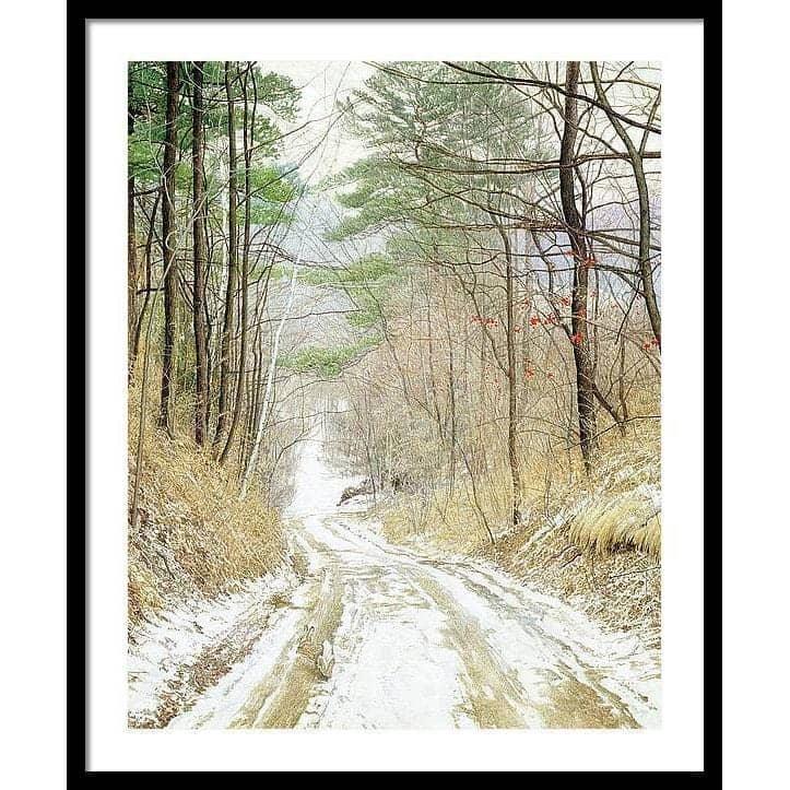 Cottontail Run - Framed Print | Artwork by Glen Loates