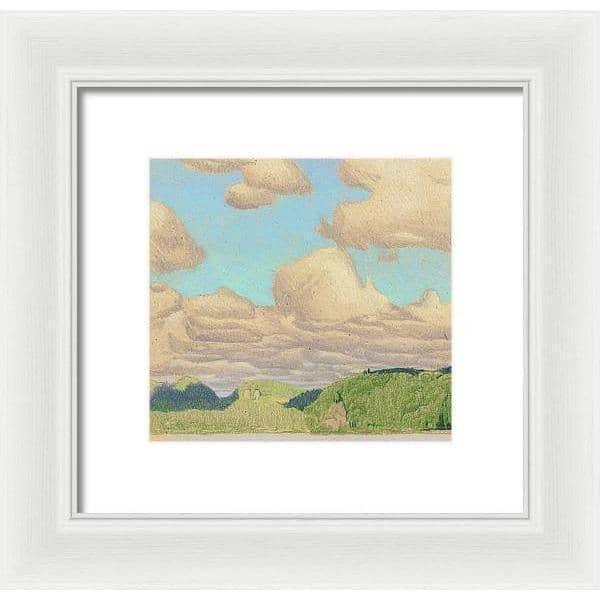 Drag Lake Cloud Study - Framed Print | Artwork by Glen Loates