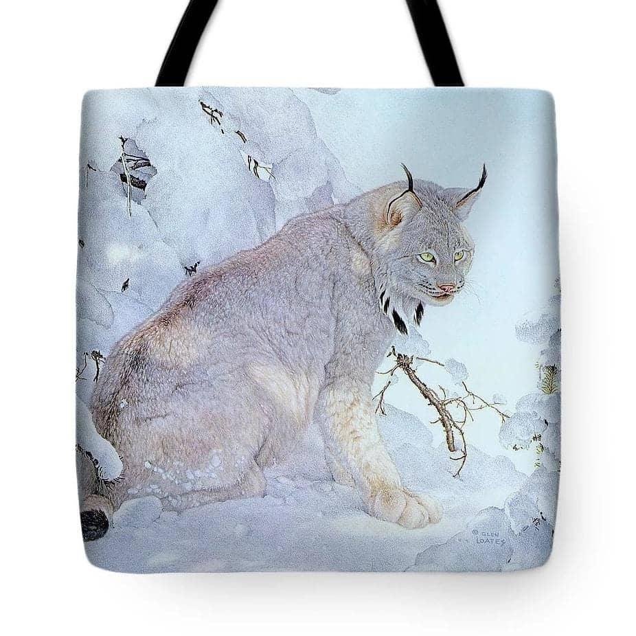 Canada Lynx - Tote Bag | Artwork by Glen Loates
