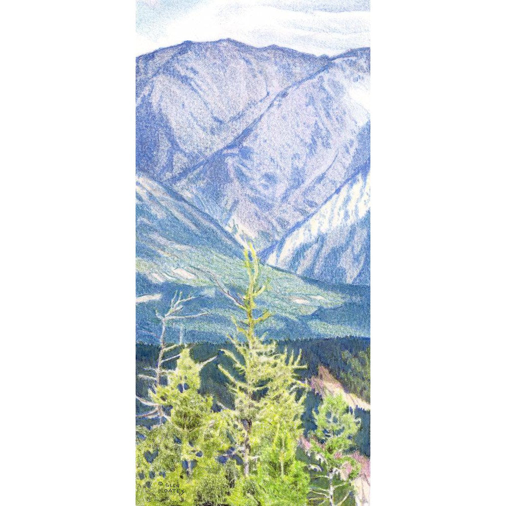 Fairholme Range Banff - Art Print | Artwork by Glen Loates