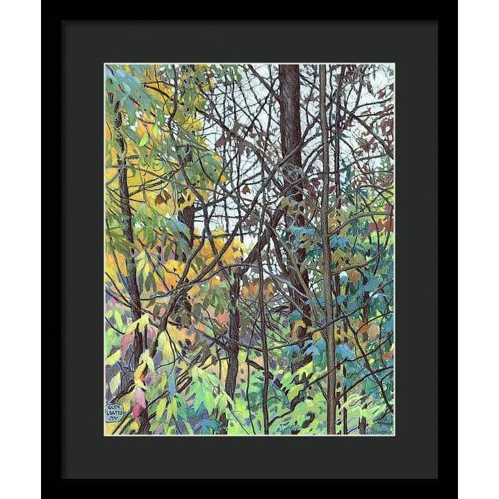 Fall Tapestry - Framed Print | Artwork by Glen Loates