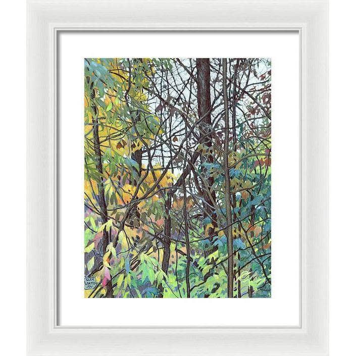 Fall Tapestry - Framed Print | Artwork by Glen Loates