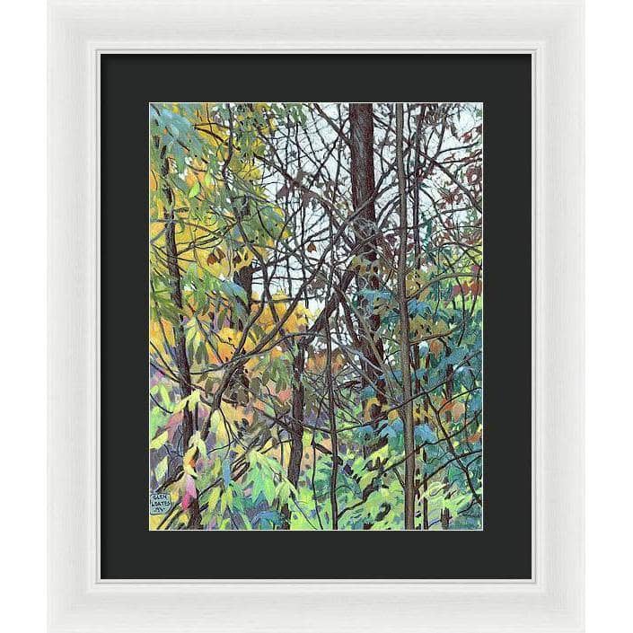 Fall Tapestry - Framed Print | Artwork by Glen Loates