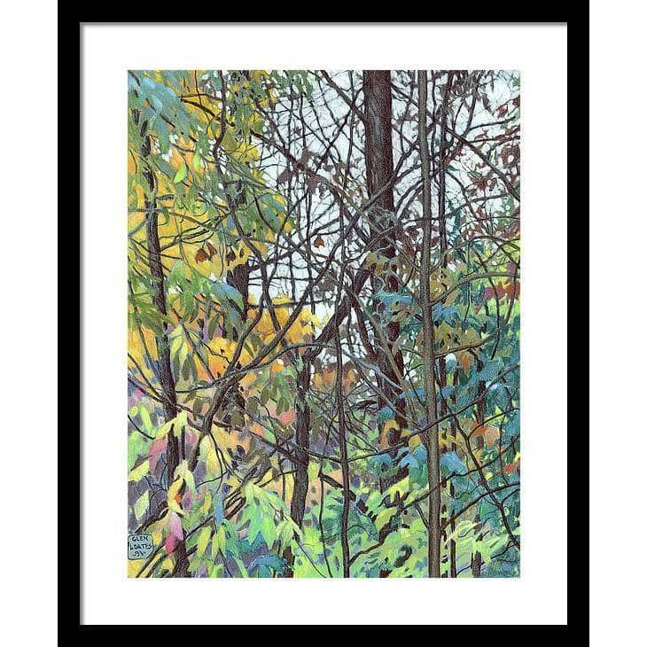 Fall Tapestry - Framed Print | Artwork by Glen Loates