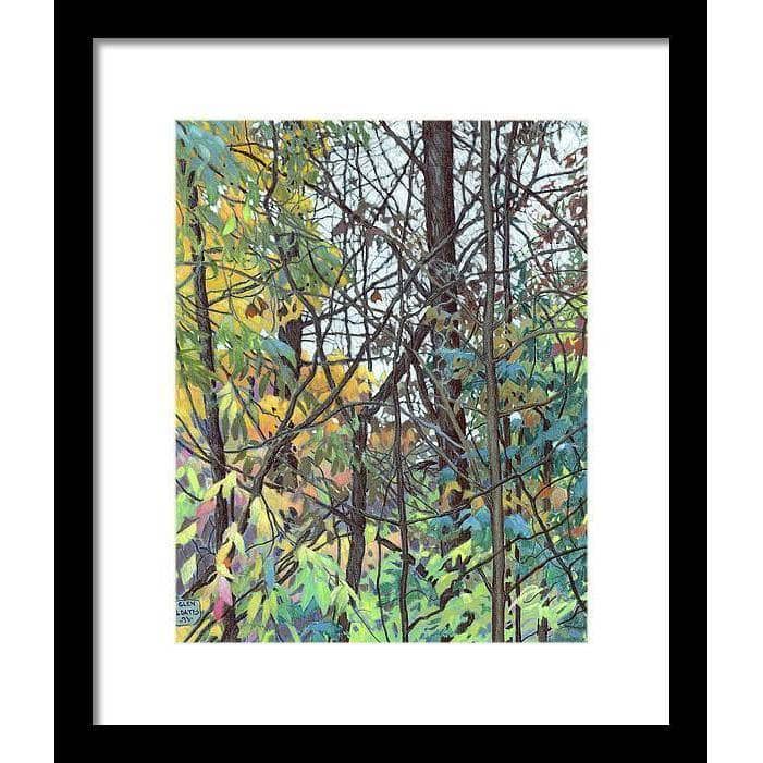 Fall Tapestry - Framed Print | Artwork by Glen Loates