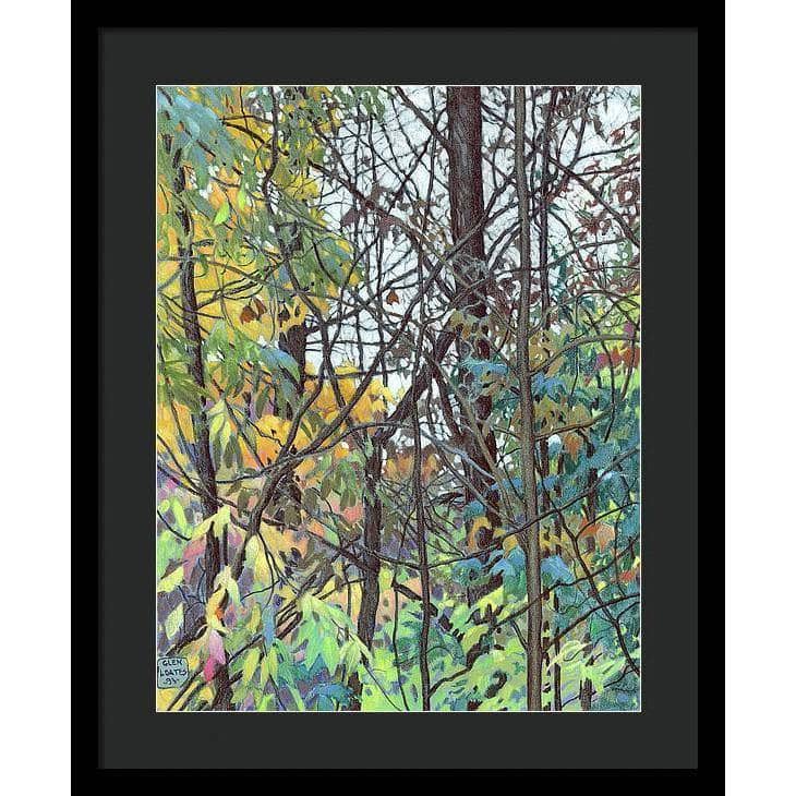 Fall Tapestry - Framed Print | Artwork by Glen Loates