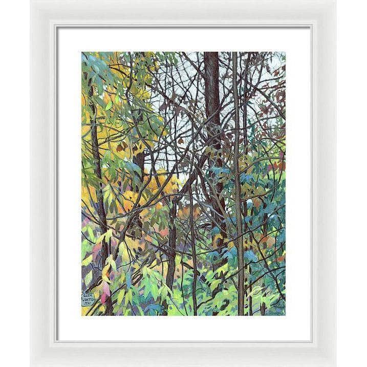 Fall Tapestry - Framed Print | Artwork by Glen Loates