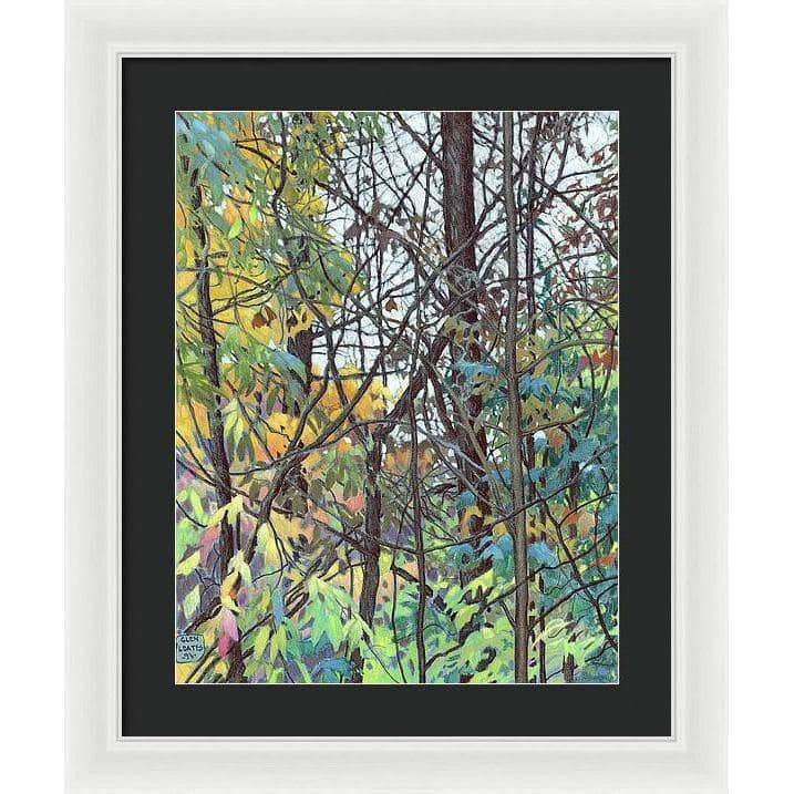 Fall Tapestry - Framed Print | Artwork by Glen Loates