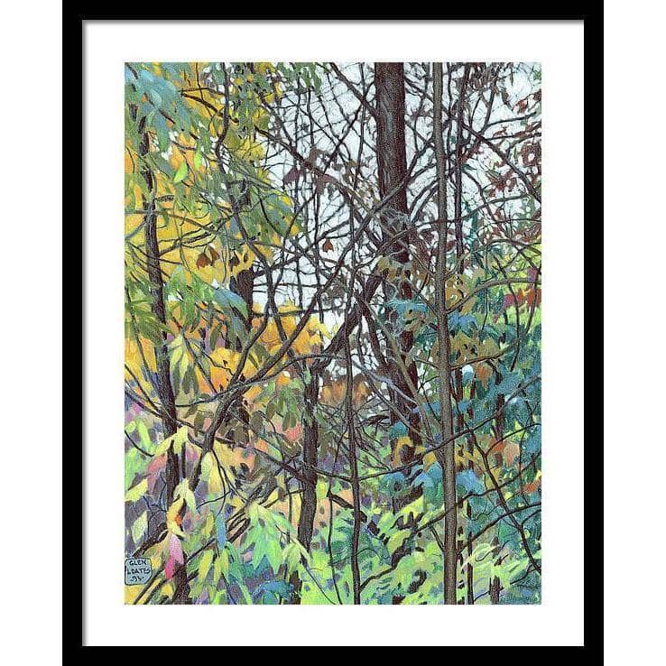 Fall Tapestry - Framed Print | Artwork by Glen Loates