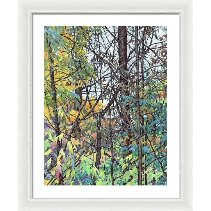 Fall Tapestry - Framed Print | Artwork by Glen Loates