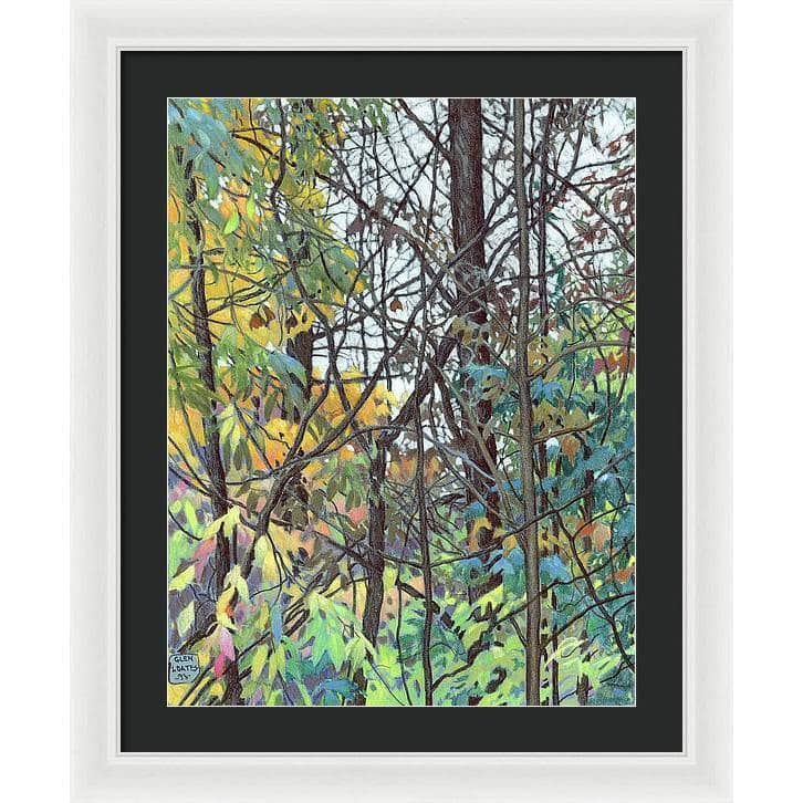 Fall Tapestry - Framed Print | Artwork by Glen Loates