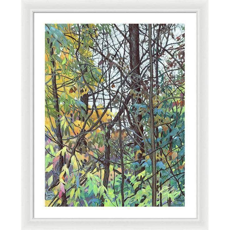 Fall Tapestry - Framed Print | Artwork by Glen Loates