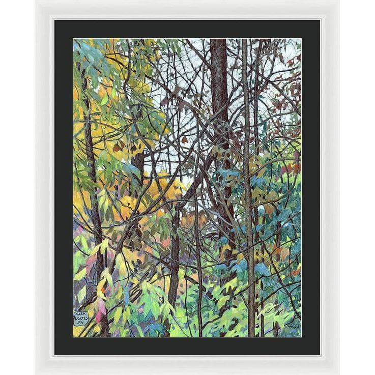 Fall Tapestry - Framed Print | Artwork by Glen Loates