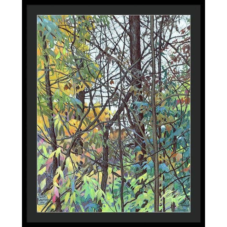 Fall Tapestry - Framed Print | Artwork by Glen Loates