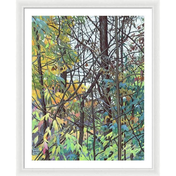 Fall Tapestry - Framed Print | Artwork by Glen Loates